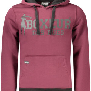 ROTES REISSVERSCHLUSS-SWEATSHIRT FÜR HERREN VON BOXEUR DES RUES