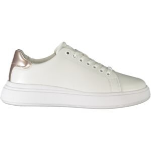 CALVIN KLEIN WEISSE DAMEN-SPORTSCHUHE