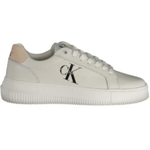CALVIN KLEIN WEISSE DAMEN-SPORTSCHUHE