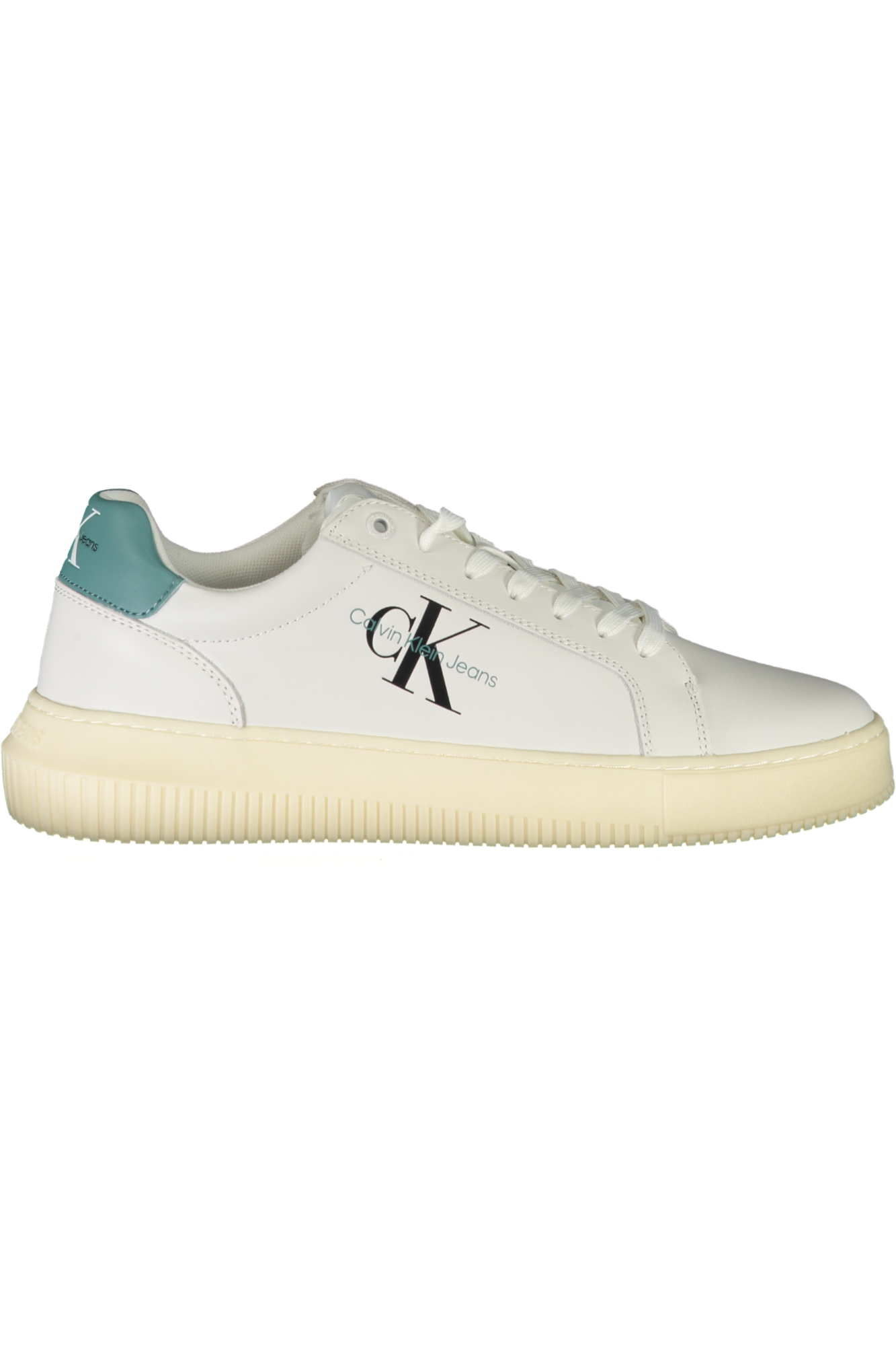 CALVIN KLEIN WEISSE HERREN-SPORTSCHUHE