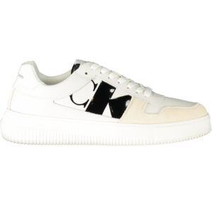 CALVIN KLEIN WEISSE HERREN-SPORTSCHUHE