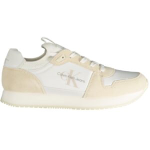 CALVIN KLEIN WEISSE HERREN-SPORTSCHUHE