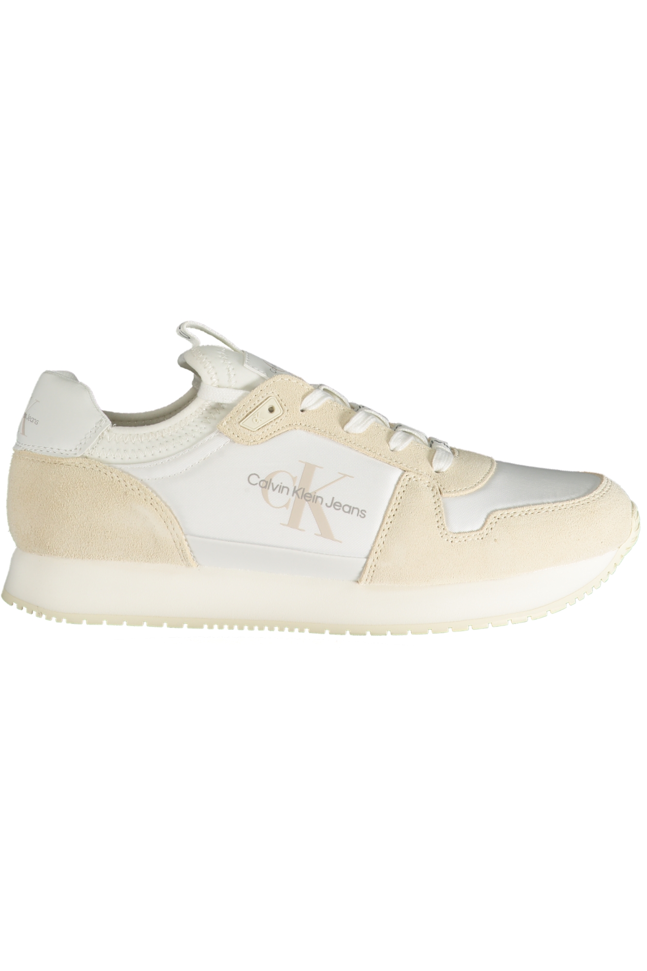 CALVIN KLEIN WEISSE HERREN-SPORTSCHUHE