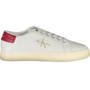 CALVIN KLEIN WEISSE HERREN-SPORTSCHUHE