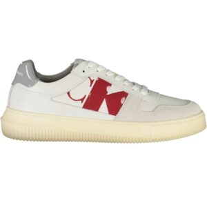 CALVIN KLEIN WEISSE HERREN-SPORTSCHUHE