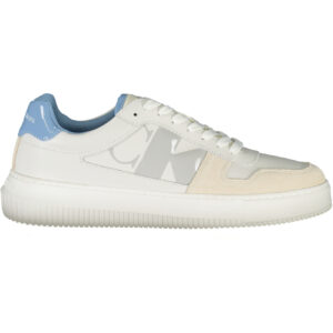 CALVIN KLEIN WEISSE HERREN-SPORTSCHUHE