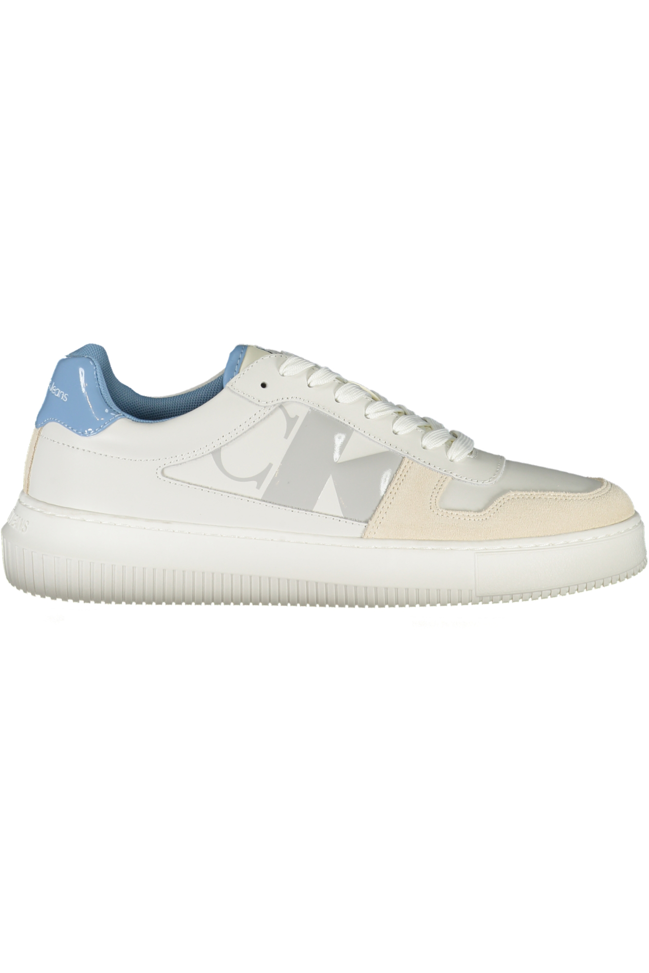CALVIN KLEIN WEISSE HERREN-SPORTSCHUHE