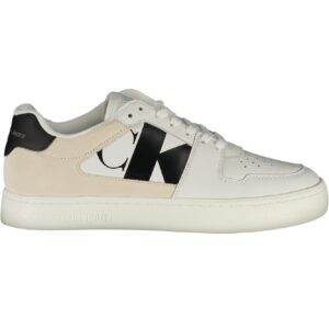 CALVIN KLEIN WEISSE HERREN-SPORTSCHUHE