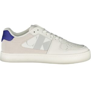 CALVIN KLEIN WEISSE HERREN-SPORTSCHUHE