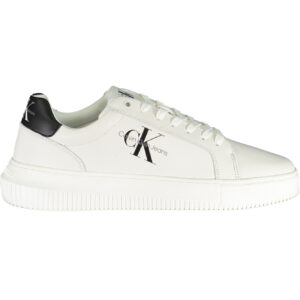 CALVIN KLEIN WEISSE HERREN-SPORTSCHUHE
