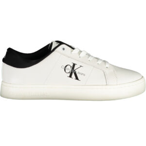 CALVIN KLEIN WEISSE HERREN-SPORTSCHUHE