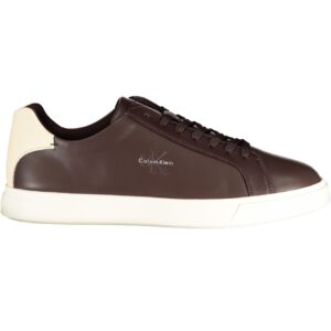CALVIN KLEIN HERREN-SPORTSCHUHE, BRAUNE