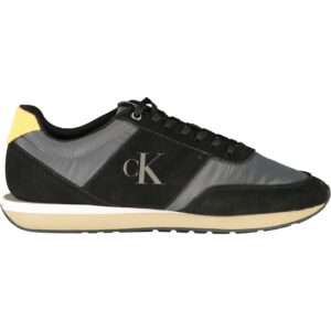 CALVIN KLEIN HERREN-SPORTSCHUHE, SCHWARZ