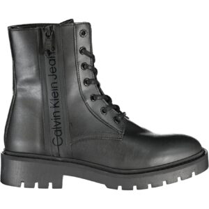 CALVIN KLEIN SCHWARZER DAMENSCHUHSTIEFEL