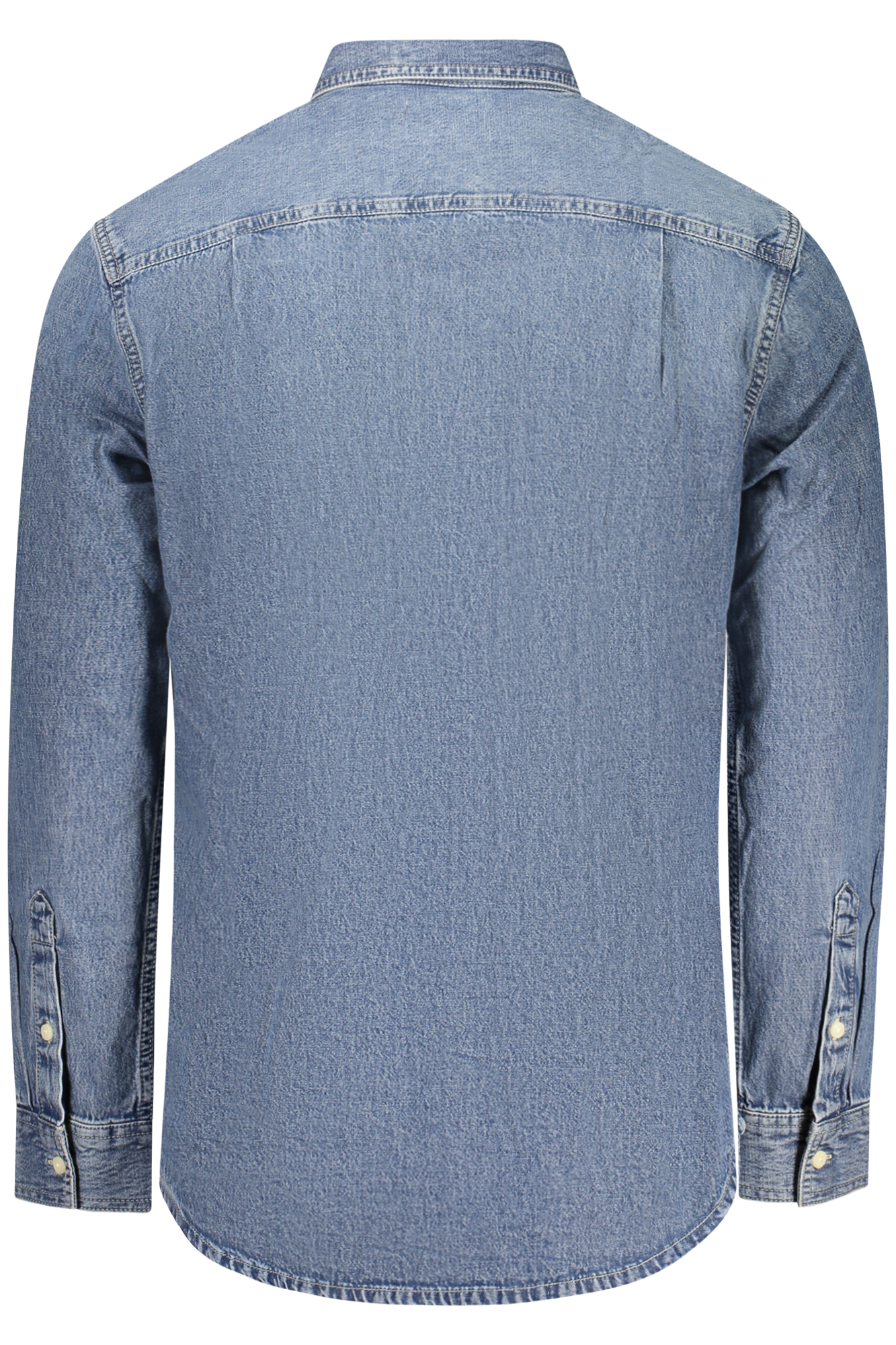 CALVIN KLEIN Herren-Langarmhemd, Blau – Bild 2