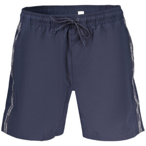 CALVIN KLEIN HERREN BADEANZUG MIT BLAUEM UNTERTEIL
