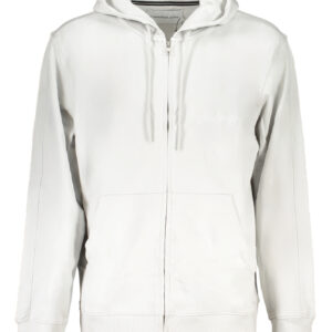 CALVIN KLEIN HERREN-SWEATSHIRT MIT GRAUEM ZIP