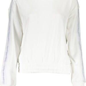 CALVIN KLEIN SWEATSHIRT OHNE REISSVERSCHLUSS DAMEN WEISS