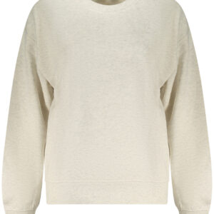CALVIN KLEIN DAMEN-SWEATSHIRT MIT REISSVERSCHLUSS, GRAU