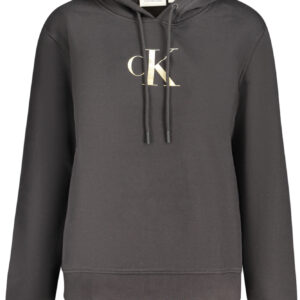 CALVIN KLEIN SWEATSHIRT OHNE REISSVERSCHLUSS DAMEN SCHWARZ