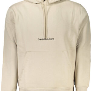 CALVIN KLEIN BEIGES SWEATSHIRT MIT REISSVERSCHLUSS FÜR HERREN