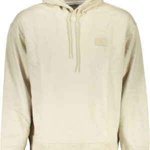 CALVIN KLEIN SWEATSHIRT OHNE REISSVERSCHLUSS MANN BEIGE