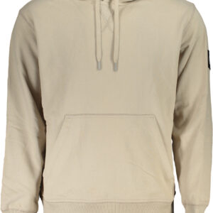 CALVIN KLEIN BEIGES SWEATSHIRT MIT REISSVERSCHLUSS FÜR HERREN