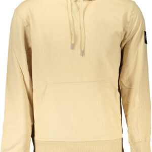 CALVIN KLEIN BEIGES SWEATSHIRT MIT REISSVERSCHLUSS FÜR HERREN