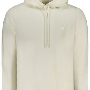 CALVIN KLEIN WEISSES SWEATSHIRT FÜR HERREN MIT REISSVERSCHLUSS