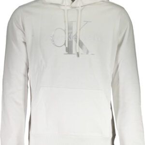 CALVIN KLEIN WEISS HERREN SWEATSHIRT OHNE REISSVERSCHLUSS