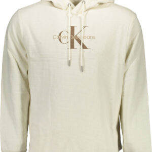 CALVIN KLEIN WEISS HERREN SWEATSHIRT OHNE REISSVERSCHLUSS