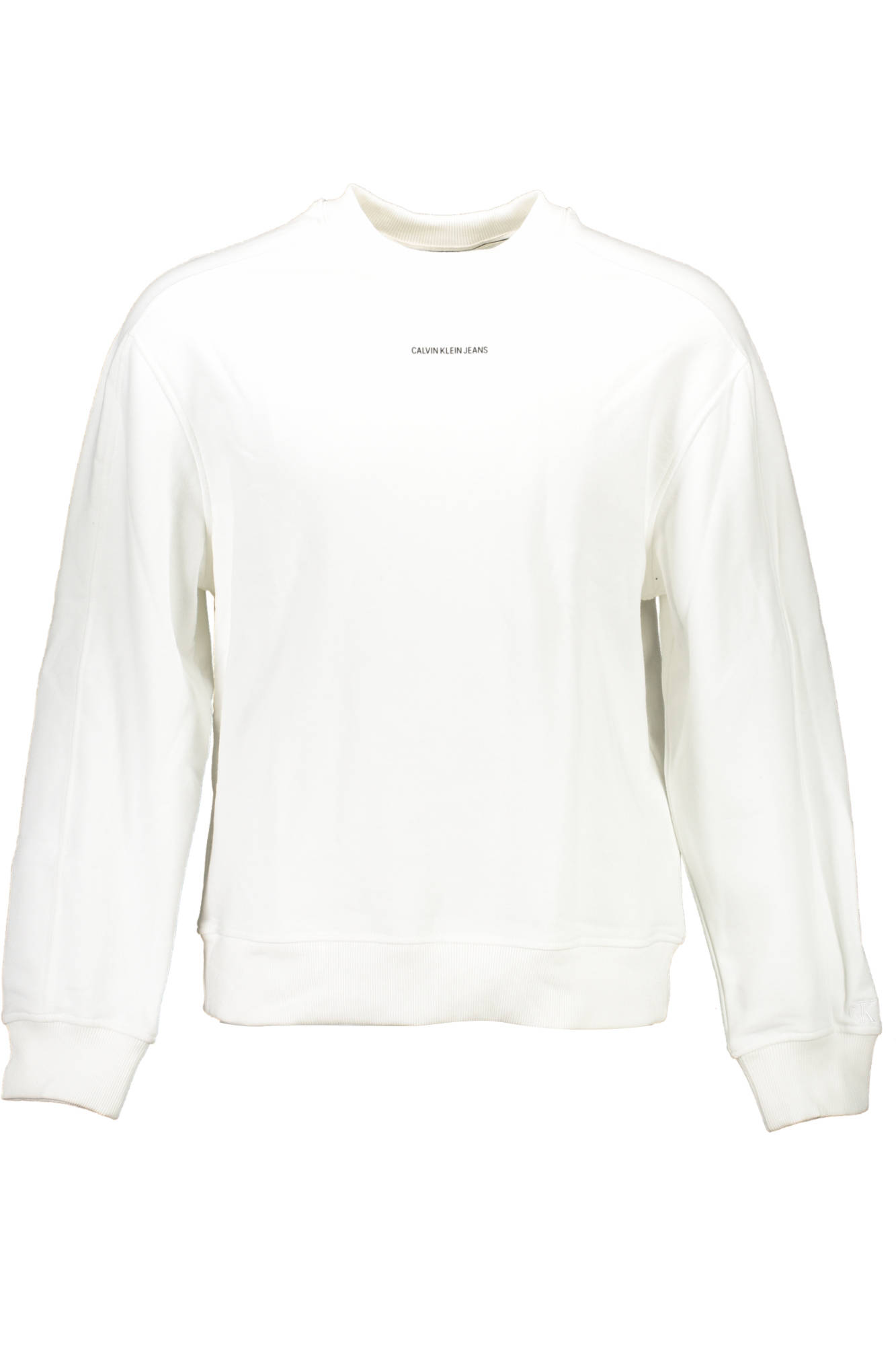 CALVIN KLEIN SWEATSHIRT OHNE REISSVERSCHLUSS HERREN WEISS