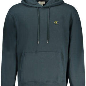CALVIN KLEIN HERREN-SWEATSHIRT, BLAU, MIT REISSVERSCHLUSS