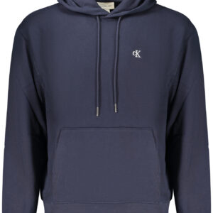 CALVIN KLEIN HERREN-SWEATSHIRT, BLAU, MIT REISSVERSCHLUSS