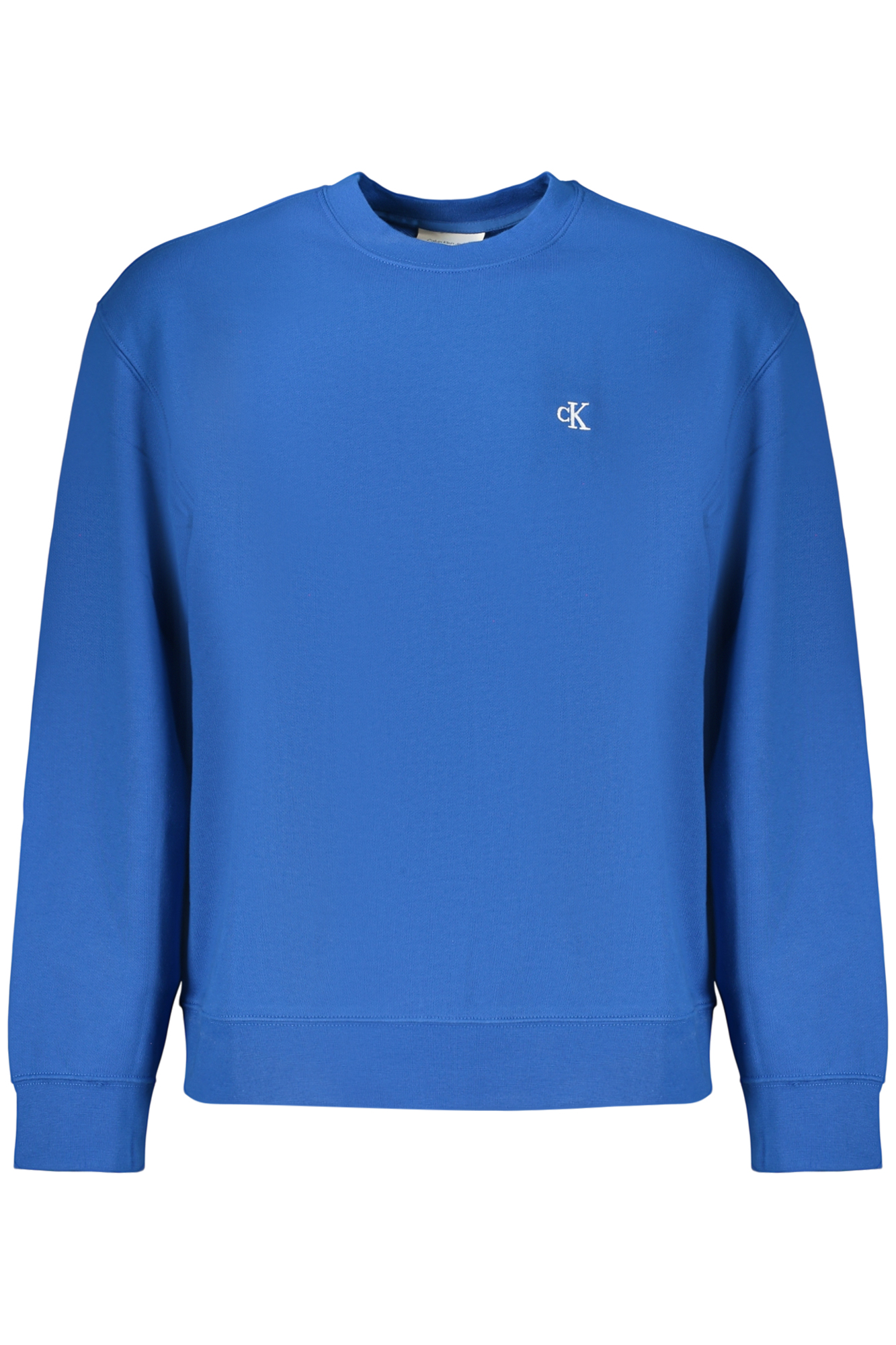 CALVIN KLEIN HERREN-SWEATSHIRT, BLAU, MIT REISSVERSCHLUSS
