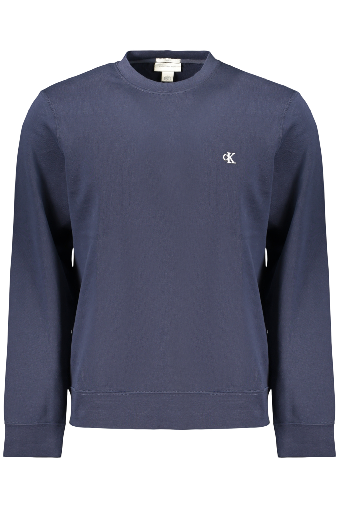 CALVIN KLEIN HERREN-SWEATSHIRT, BLAU, MIT REISSVERSCHLUSS