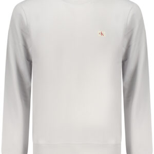 CALVIN KLEIN Herren-Sweatshirt mit Reißverschluss, grau