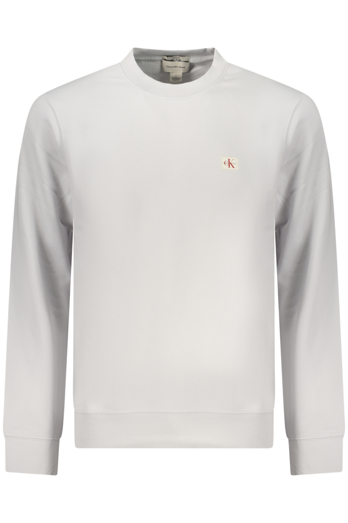 CALVIN KLEIN Herren-Sweatshirt mit Reißverschluss, grau