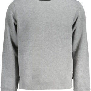 CALVIN KLEIN HERREN-SWEATSHIRT GRAU MIT REISSVERSCHLUSS