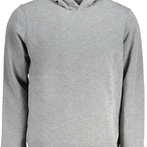 CALVIN KLEIN HERREN-SWEATSHIRT GRAU MIT REISSVERSCHLUSS