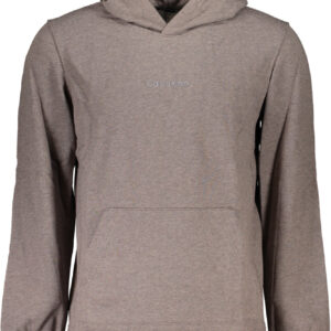 CALVIN KLEIN HERREN-SWEATSHIRT MIT BRAUNEM REISSVERSCHLUSS