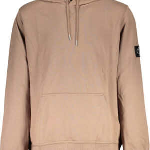 CALVIN KLEIN SWEATSHIRT OHNE REISSVERSCHLUSS HERREN BRAUN