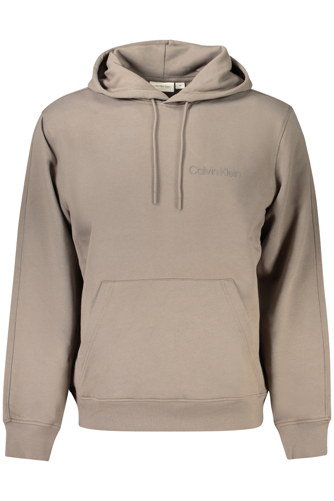 CALVIN KLEIN HERREN SWEATSHIRT MIT REISSVERSCHLUSS BRAUN