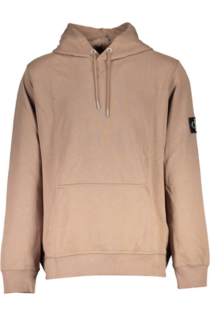 CALVIN KLEIN SWEATSHIRT OHNE REISSVERSCHLUSS HERREN BRAUN