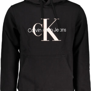 CALVIN KLEIN SCHWARZES HERREN-SWEATSHIRT MIT REISSVERSCHLUSS