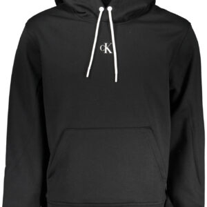 CALVIN KLEIN SCHWARZES HERREN-SWEATSHIRT MIT REISSVERSCHLUSS