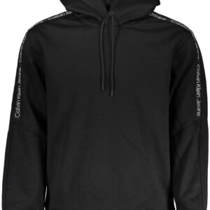 CALVIN KLEIN SCHWARZES HERREN-SWEATSHIRT MIT REISSVERSCHLUSS