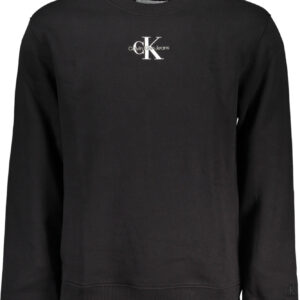 CALVIN KLEIN SCHWARZES HERREN-SWEATSHIRT MIT REISSVERSCHLUSS