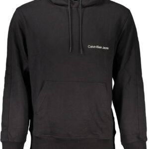 CALVIN KLEIN SCHWARZES HERREN-SWEATSHIRT MIT REISSVERSCHLUSS