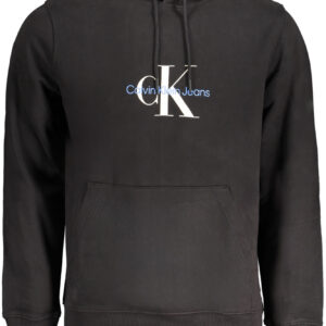 CALVIN KLEIN SCHWARZES HERREN-SWEATSHIRT MIT REISSVERSCHLUSS